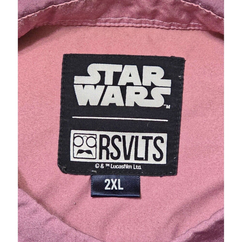 RSVLTS Star Wars Rising Suns Kunuflex Short Sleeve Shirt 2XL Tatooine Sunset - Picture 5 of 14